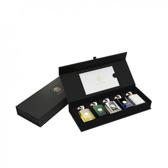 Amouage Men's Miniature EDP Splash 愛慕 經典男香水5件套(史詩+化蝶+間奏曲+黃金+鏡中倒影)