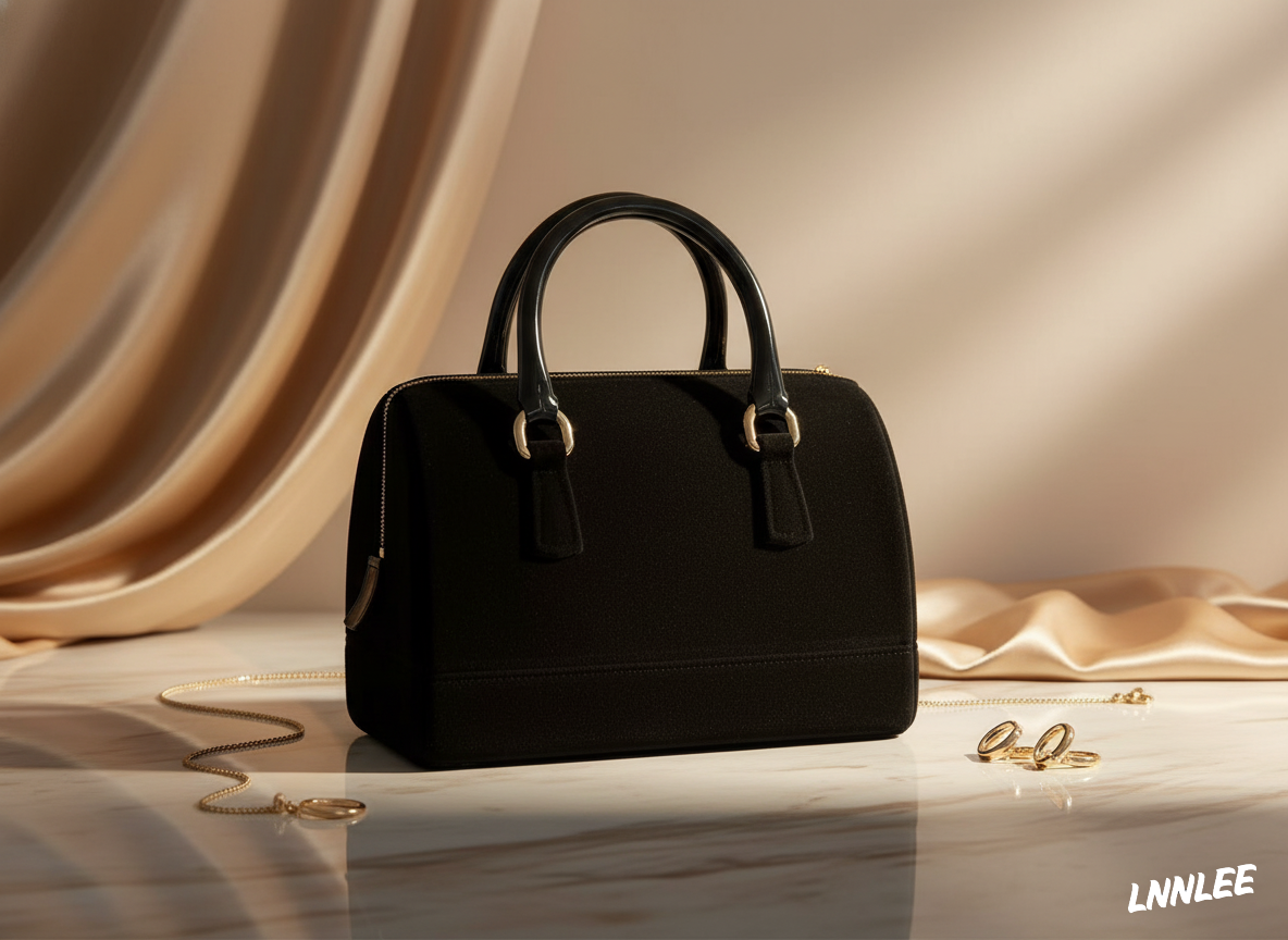 Furla Mini Candy 黑絲絨限量版