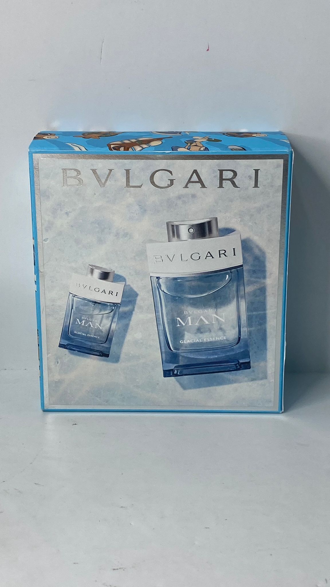 Bvlgari Man Glacial Essence Eau De Parfum 100m +15ml Set 寶格麗 極地冰峰男士香水套裝 100毫升+15毫升