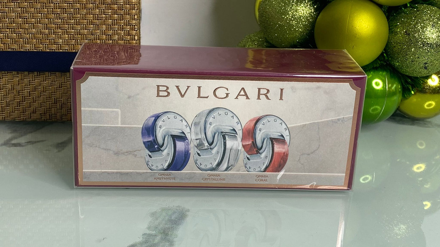 Bvlgari The Women’s Gift Collection 3 x 15ml 寶格麗 女仕三件套(紫水晶+白水晶+紅水晶) 3 x 15毫升