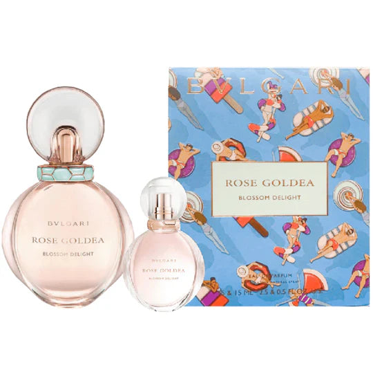 Bvlgari Rose Goldea Blossom Delight Gift Box Set 75ml + 15ml 寶格麗 歡沁玫香女士香水套裝 75毫升 + 15毫升