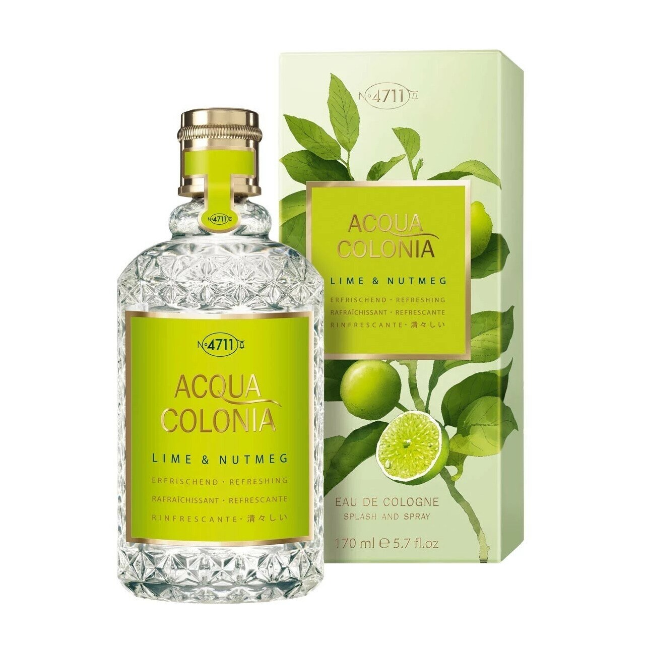 Acqua Colonia Lime & Nutmeg  爽露青檸肉荳蔻香型古龍水