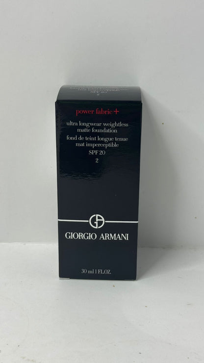 ARMANI Power Fabric+ 阿瑪尼 權力粉底液 #2（紅標新款）專櫃版