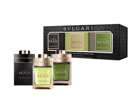 Bvlgari  Man Collection Miniatures Set 3*15ML 寶格麗 男仕三件套（酷幽+森林之光+城市森林） 3*15毫升