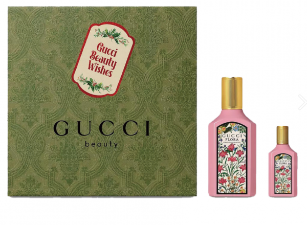 Gucci Flora Gorgeous Gardenia EDP Gift Box  絢麗梔子花女士濃香水禮盒套裝